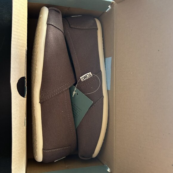 New! TOMS Women's Ash Canvas Classic - Picture 5 of 8